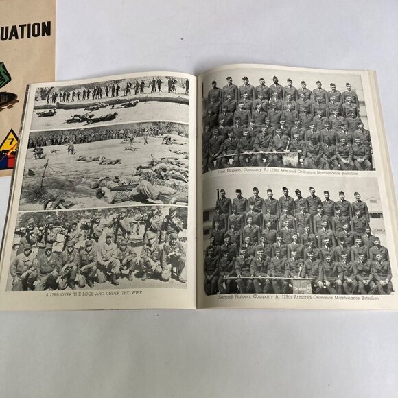 Vintage Army 7th Armored Division 1953 Graduation Exercise, Training Book &Photo - Picture 6 of 10